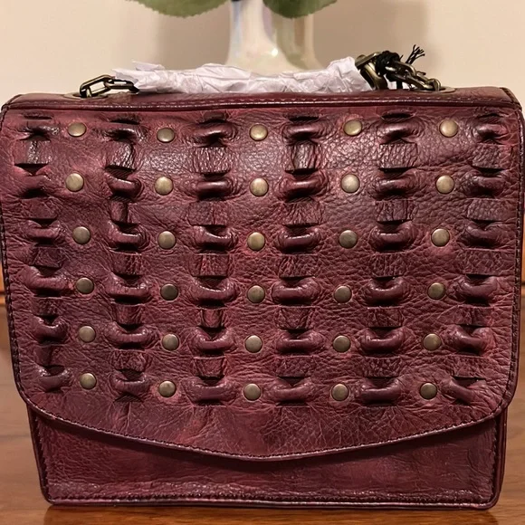 NWT Frye Jade Studded Shoulder Bag